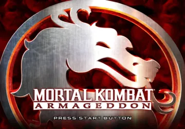 Mortal Kombat - Armageddon screen shot title